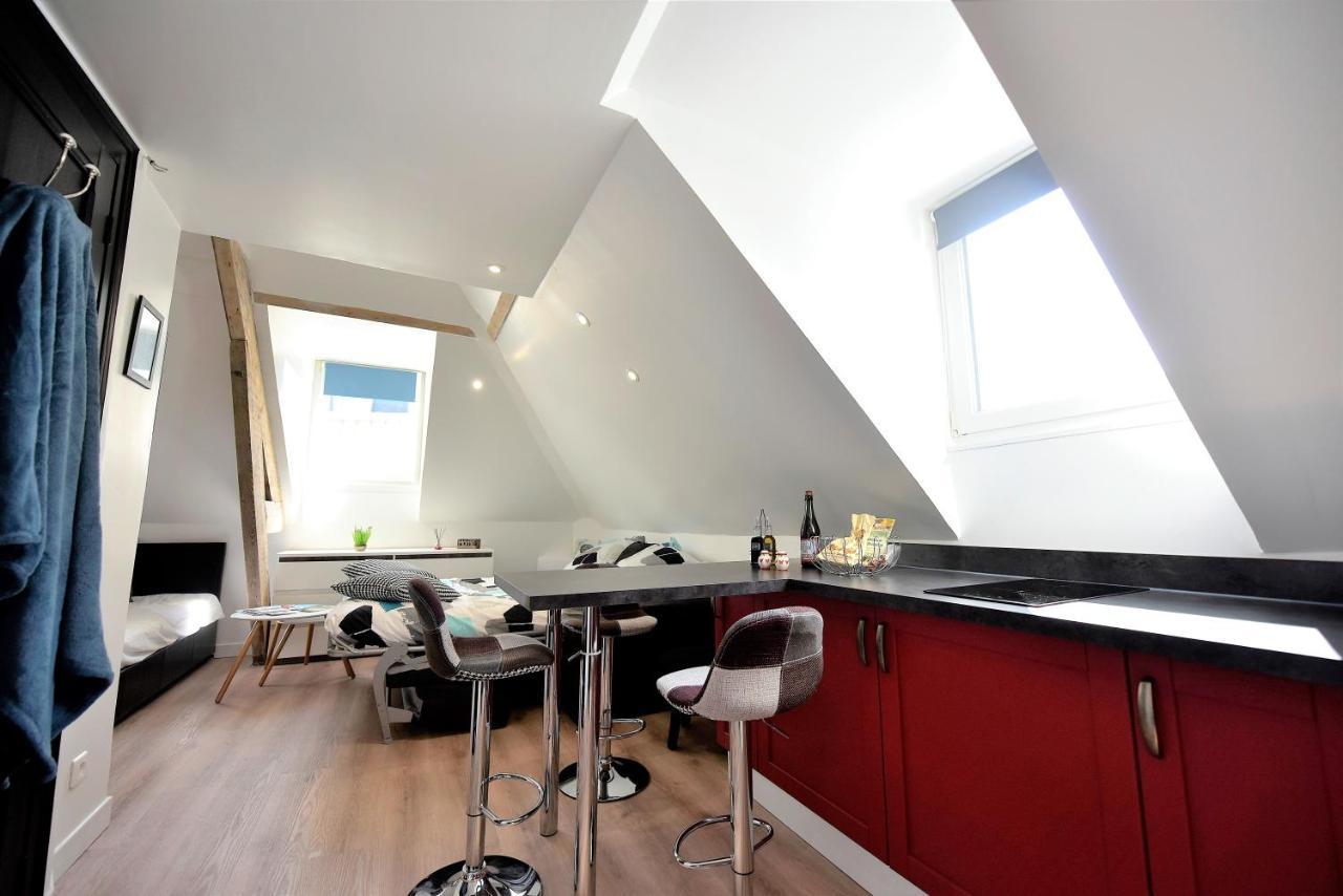 Ferienwohnung Studio "Mon Plaisir" - 50M Front De Mer Berck Exterior foto